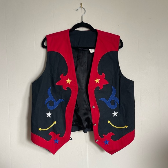 Vintage Tops - Vintage Ranch and Town Panhandle Slim Western Vest